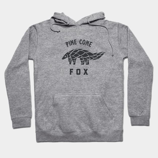 Pine cone fox Hoodie by croquis design